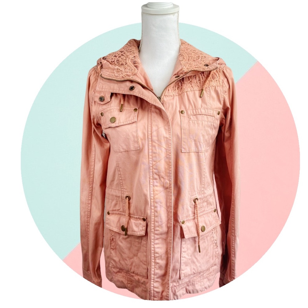 American Rag Dusty Rose Utility Jacket